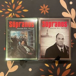 Season Six of THE SOPRANOS, parts one and two on DVD